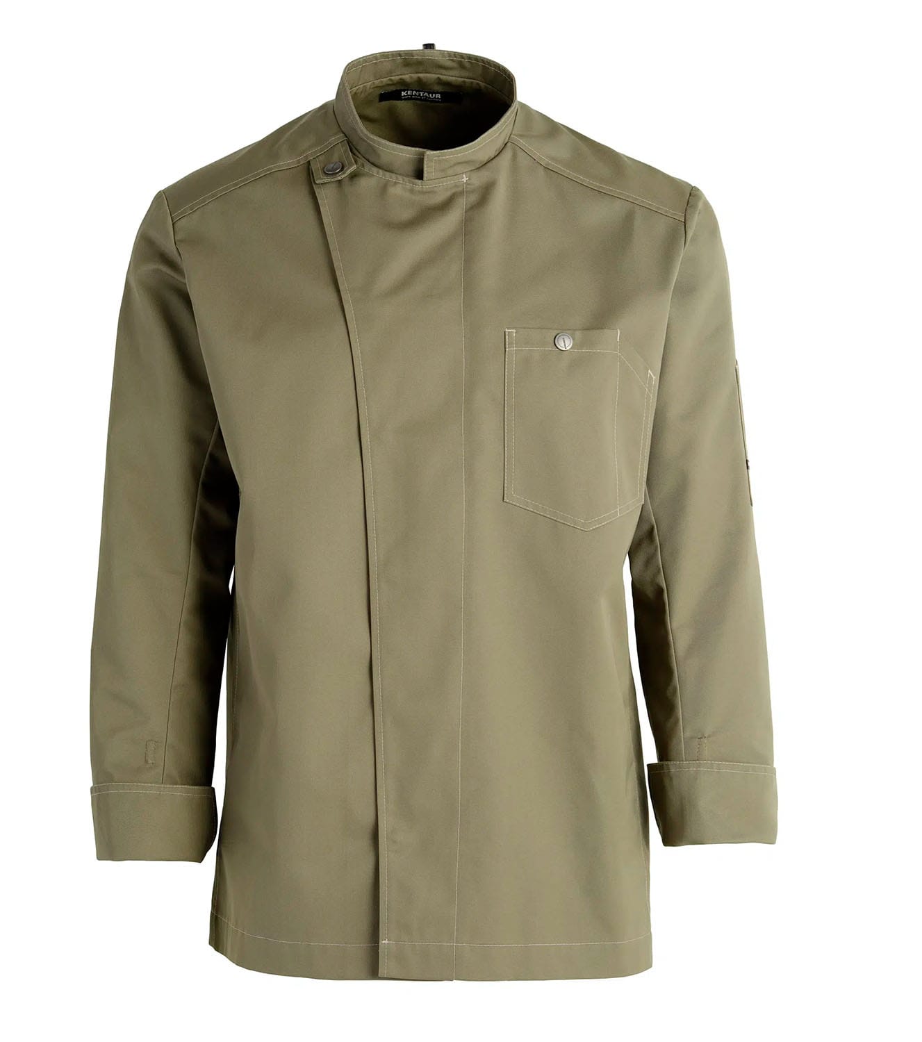 23570 Kentaur Stoere Unisex Chef / Service Jacket.Kleur: Sand.
