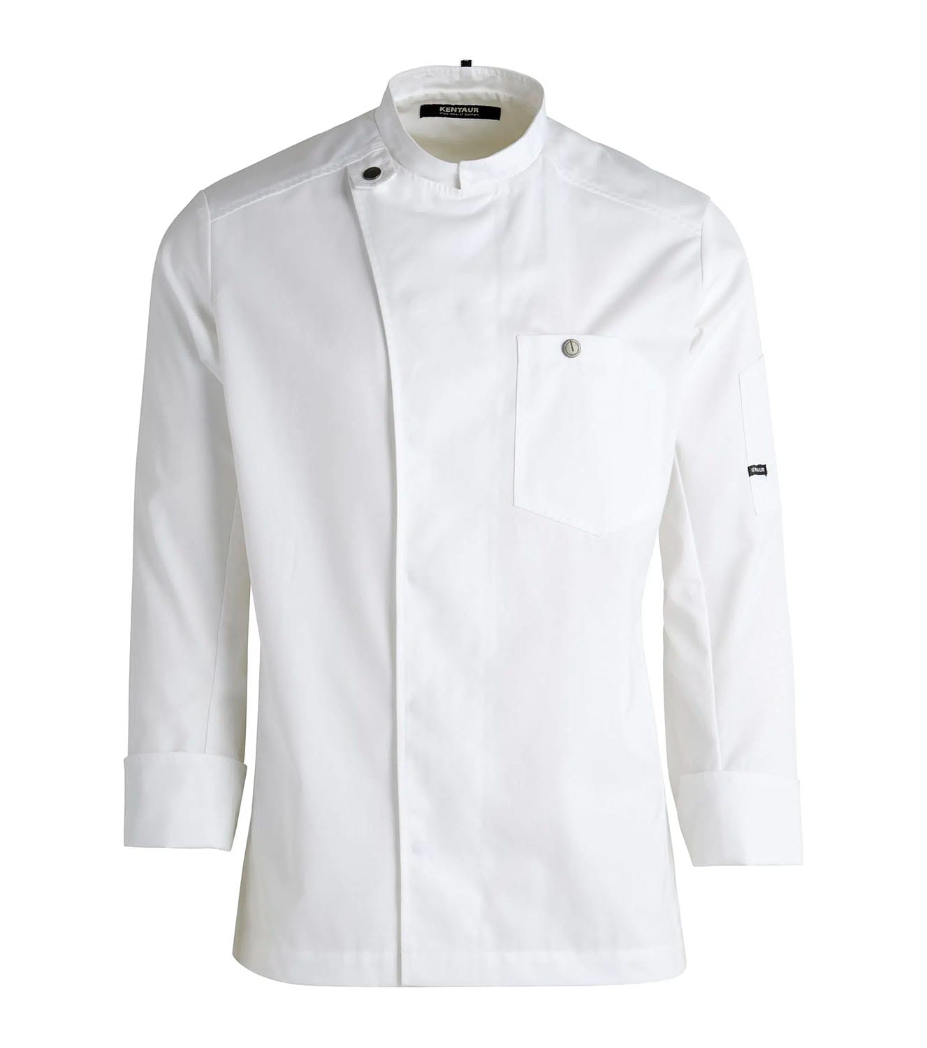 23570 Kentaur Stoere Unisex Chef / Service Jacket.Kleur: wit
