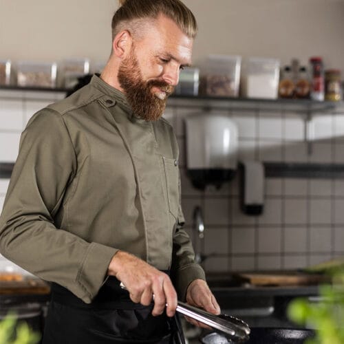 23570 Kentaur Stoere Unisex Chef / Service Jacket kleur: sand